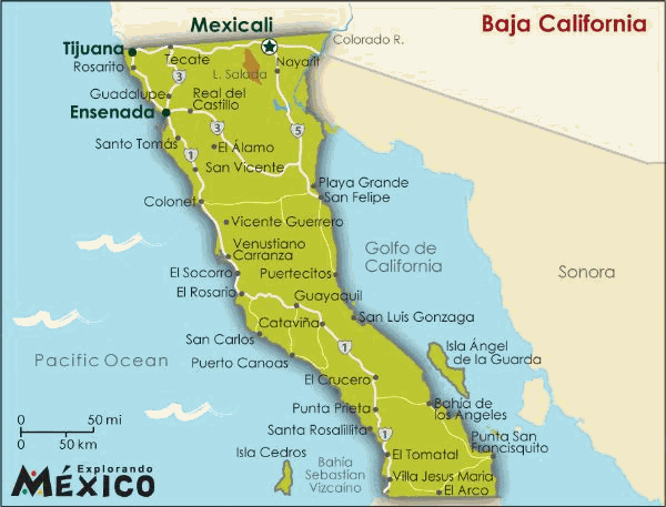 Baja California: mitos que lastiman.